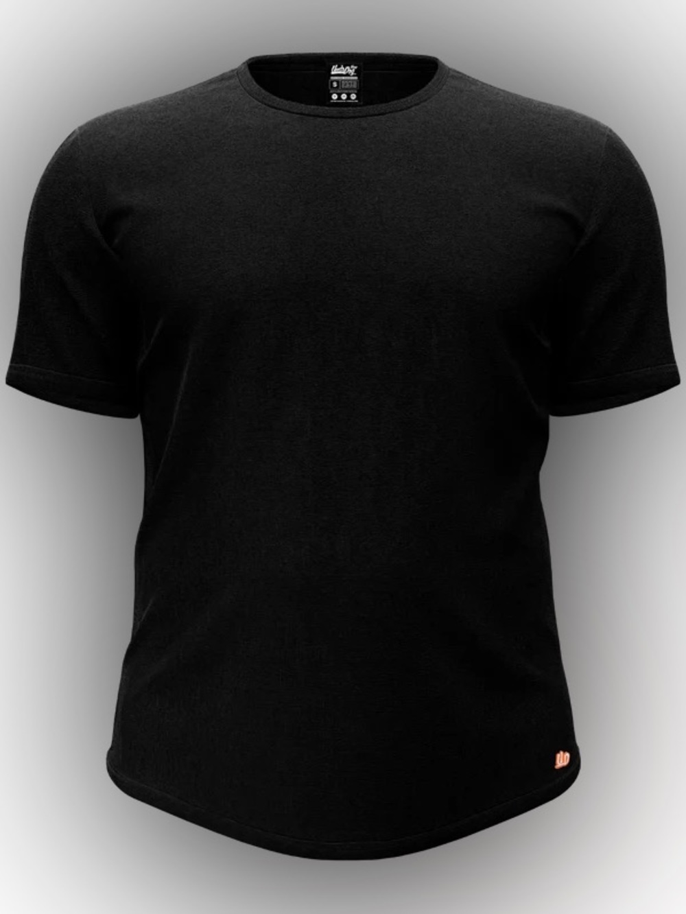 Underdog Hemp Midnight Black Tee